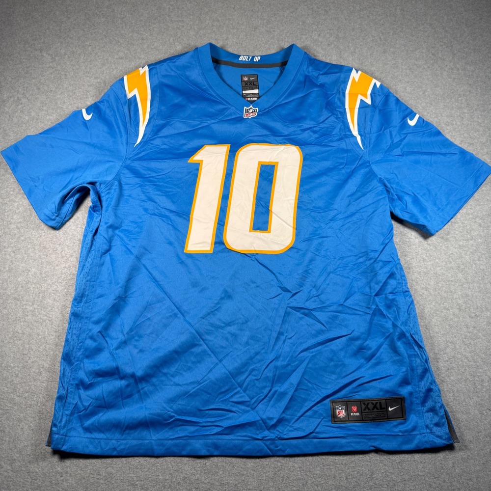 Nike Justin Herbert Los Angeles Chargers NFL Jersey Blue XXL 10